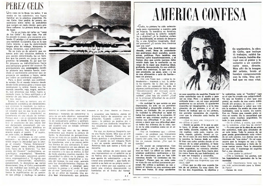 Pérez Celis America confesses