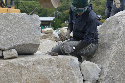 穴太積み《石加工》