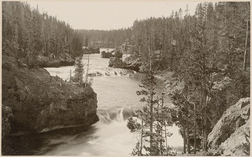 Rapids above upper falls