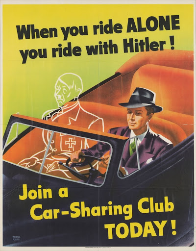When you ride alone you ride with Hitler