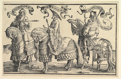 Ahaz, Hezekiah, Manasses, from The Twelve Kings of Israel