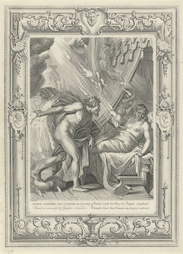 Jupiter doodt Semele