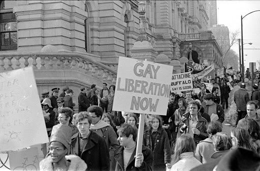 Marsha P. Johnson at the March on Albany, 1971