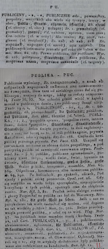 "Słownik języka polskiego " by Samuel Linde