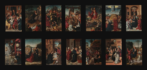 Altarpiece of the chancel of Viseu Cathedral