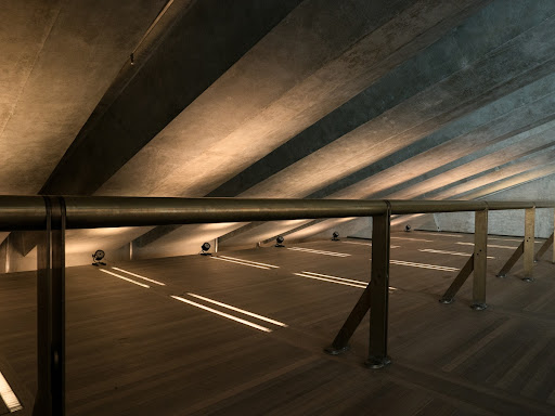 Utzon Room, detail of the Concourse beams
