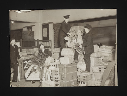 Paddington Station's parcel office