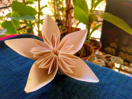 Paper flower art