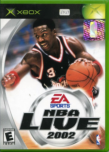 video game: Microsoft Xbox NBA Live 2002