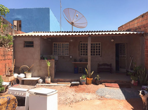 Melhorias Habitacionais: casa durante as obras