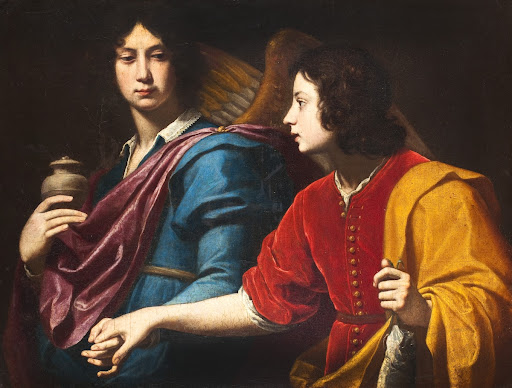 Archangel Raphael and Tobias
