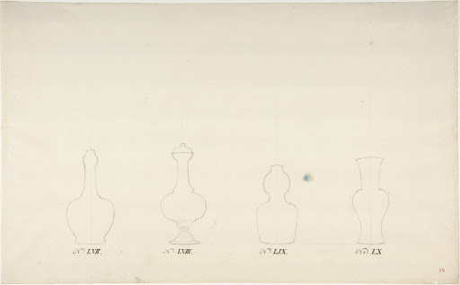 Design for Four Vases