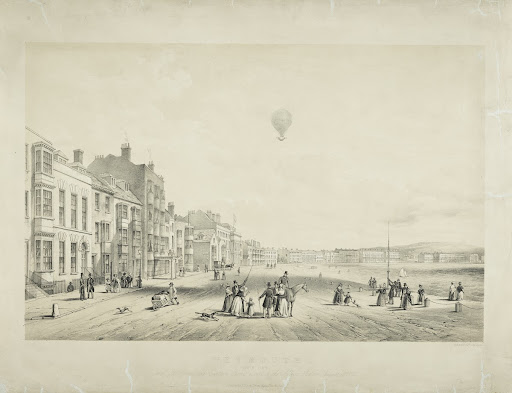 Balloon Ascent at Weymouth, the Albion Balloon