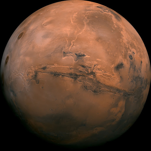 Mars - Valles Marineris hemisphere