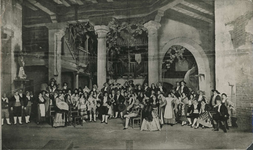 Premiere of Goyescas in the Metropolitan Opera House in New York