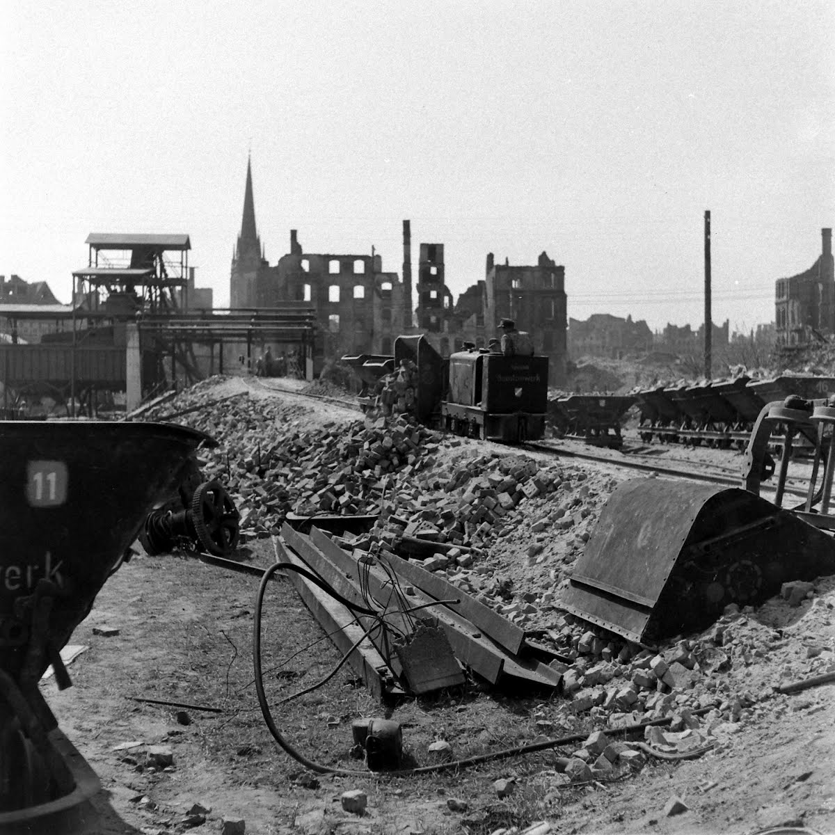 Rebuilding Of Kassel, Germany