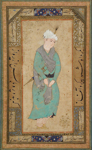 Youth Dressed in Green