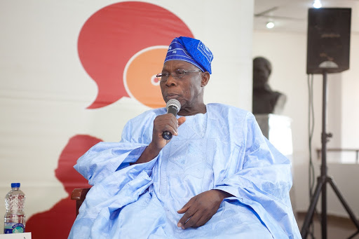 Book Chat Session with Patrick Okigbo and Olusegun Obasanjo at the 2014 edtion of Ake Arts & Book Festival