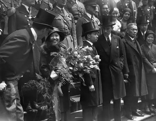 Royal Visit 1931 - with Mayor of New York
