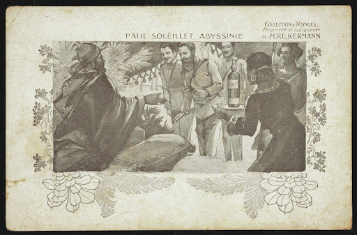 Carte postale. Paul Soleillet Verso