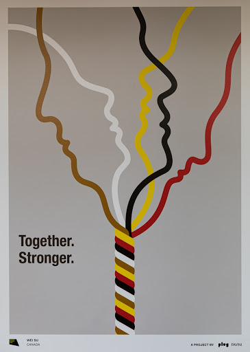 Posterheroes - A poster for integration, Wei Su, Canada | GDT edition 04