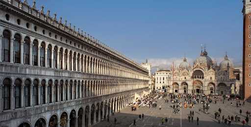 The Home of The Human Safety Net - Procuratie Vecchie in St. Mark's Square, Venice