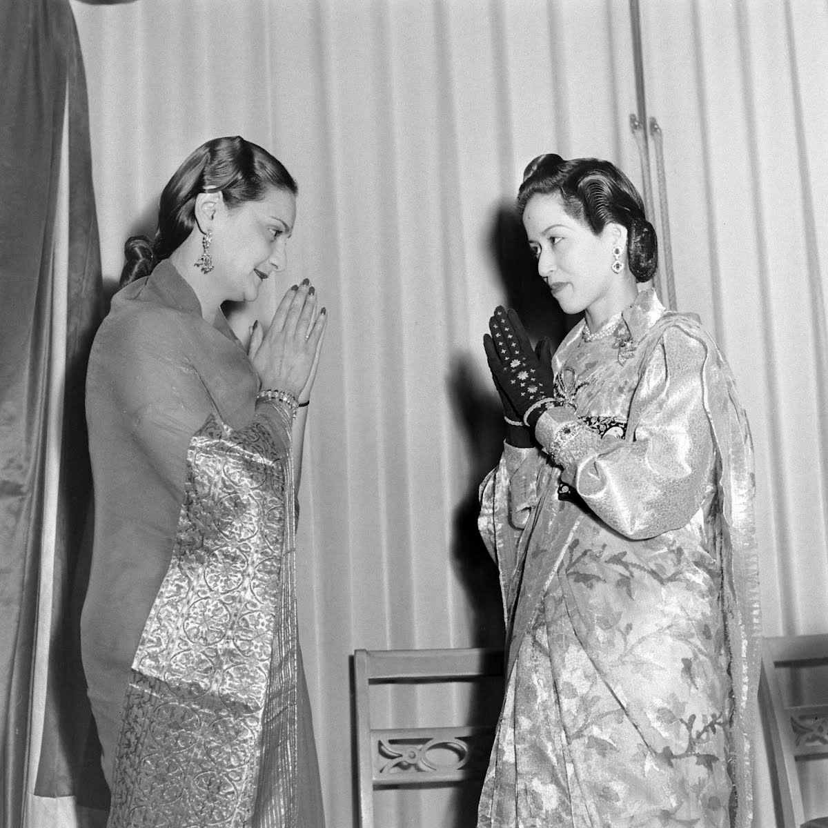 Gen. Kaiser Thumshers Jung Bahadur Rana, Family Minister Designate To U.S. From Nepal Family