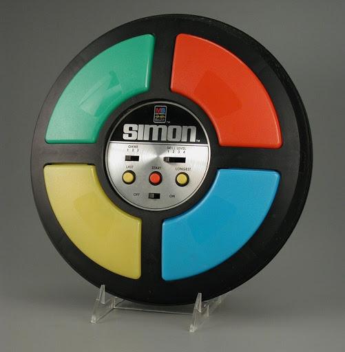 handheld electronic game: Simon