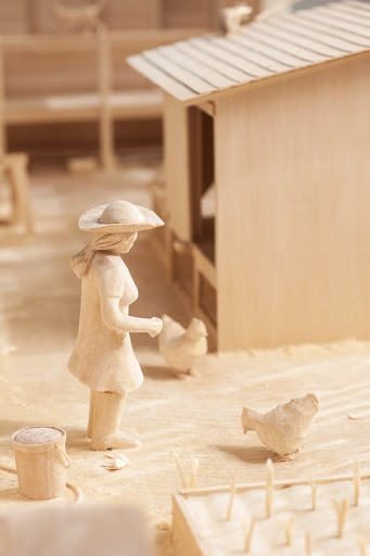 "Church Hill Backyard Model" (detail)