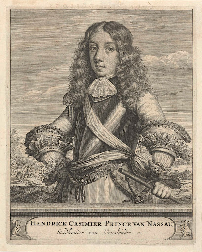 Portret van Hendrik Casimir, Prins van Nassau