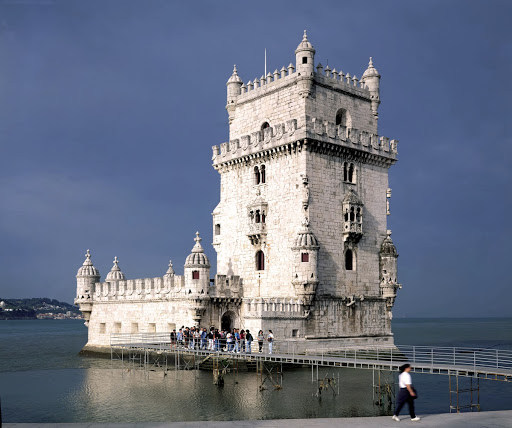 Belém Tower - eastern and western entrances