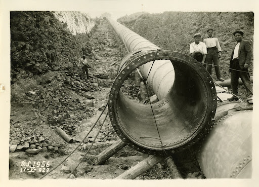 Second pipeline of the Seira power station