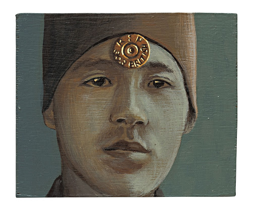 Jhabindra Gurung - Portrait of my Grandfather