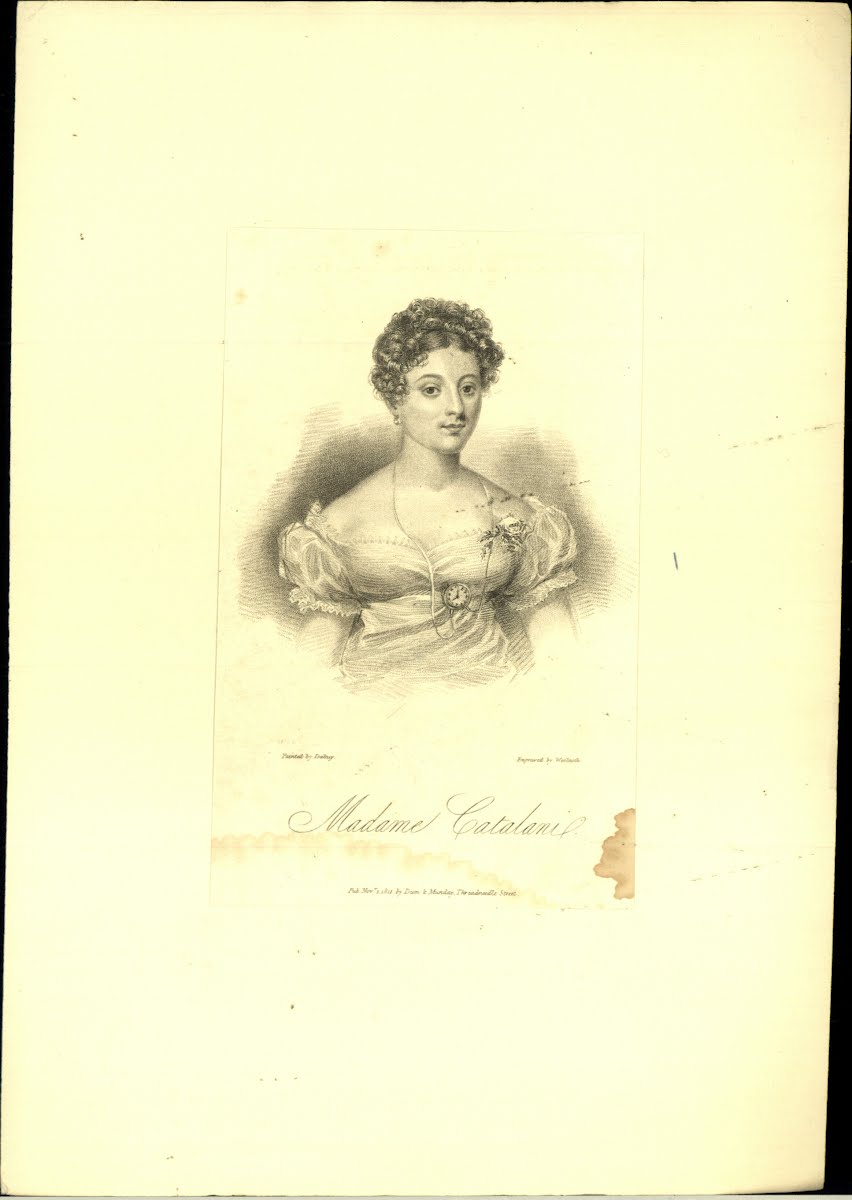 Catalani Angelica 1782-1839 Singer