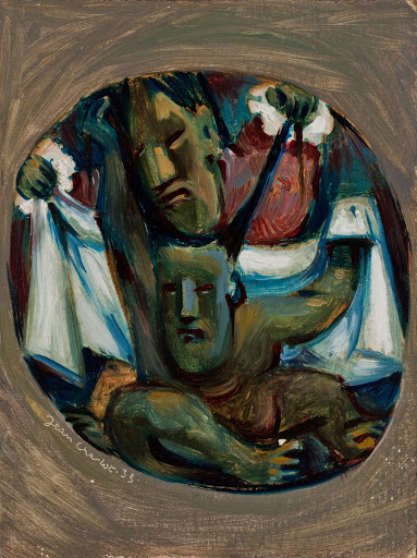 Sin titulo (madre banando a su hijo)