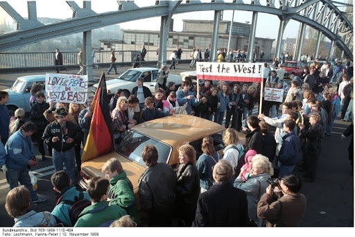 Grenzöffnung in Berlin, Böse-Brücke - Bornholmer Straße