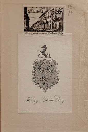 Ex libris Harry Nelson Gay