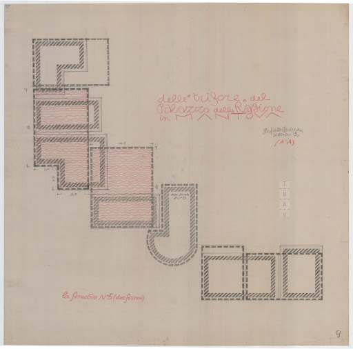 Bricks of the trifores of the Palazzo della Ragione, window number 5