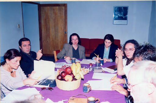 Photo of the coordinating team of the Centro de la Imagen