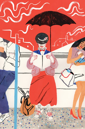 Mary Poppins on Victoria line