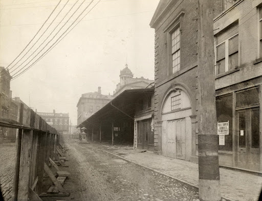 St. Lawrence Market looking north to King Street East