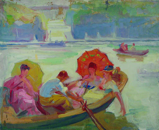 Boats on the Seine