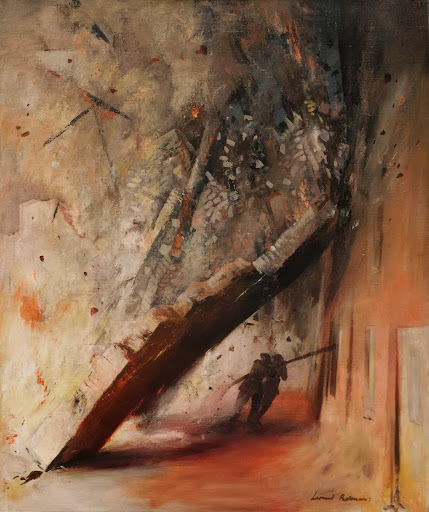 A House Collapsing on Two Firemen, Shoe Lane, London, EC4