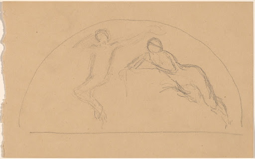 Study of Figures in a Lunette