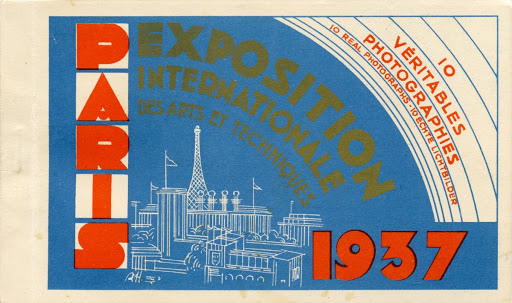 Paris 1937. Exposition Internationale des Arts et Techniques. 10 Véritables Photograpies