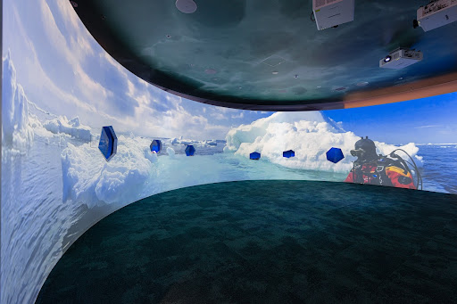 Drift Ice Underwater Images