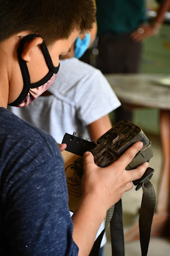 Inspecting a Camera Trap
