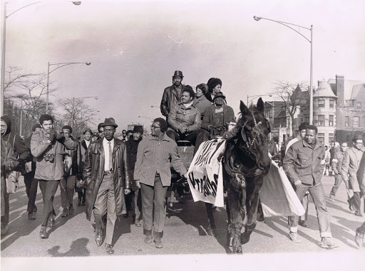 Jesse Jackson on buggy