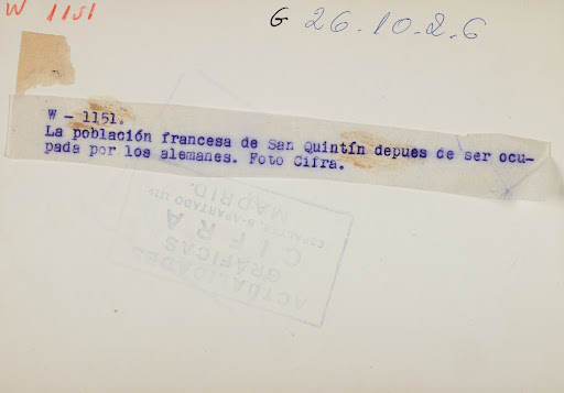 German Armored Vehicles Parked in Front of Civic Building in Saint-Quentin, France, Following German Occupation (World War II)