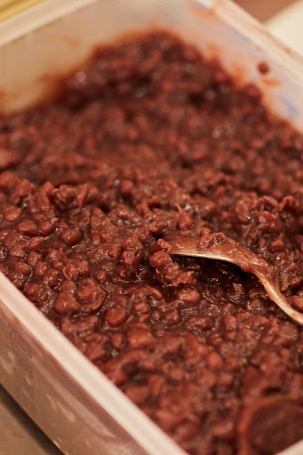 Special anko red beans of "ankoya pe"